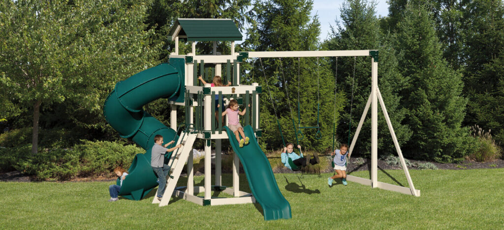 High-quality Playground Equipment in Stone Mountain, GA designed for safe and engaging residential outdoor play