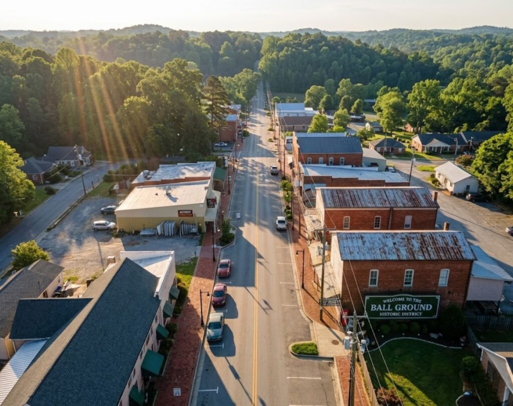 Ball Ground Historic District, Ball Ground, GA
