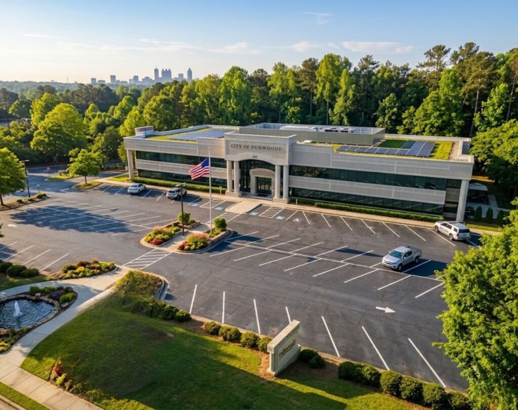 City hall, Dunwoody, GA