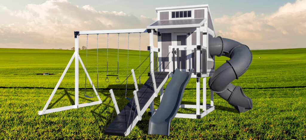 Premium Playground Equipment in Milton, GA designed for safe and engaging residential outdoor play