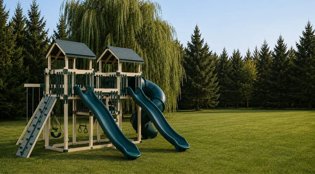 Residential Playground Equipment in Waleska, GA for an adventure-ready family backyard