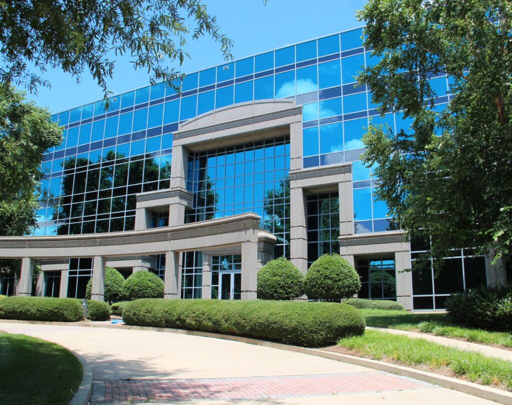 The former Johns Creek City Hall, Johns Creek, GA