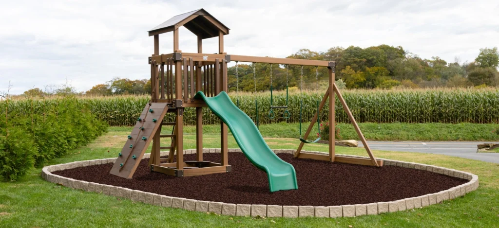 Modern Playground Equipment near me installed for neighborhood recreation and outdoor fun by EcoPlay Residential